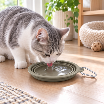 Collapsible Silicone Pet Bowl(3 pack)