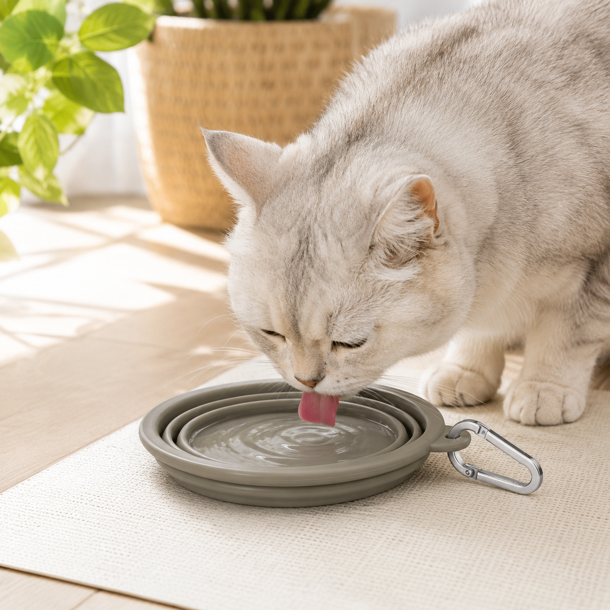 Collapsible Silicone Pet Bowl(3 pack)