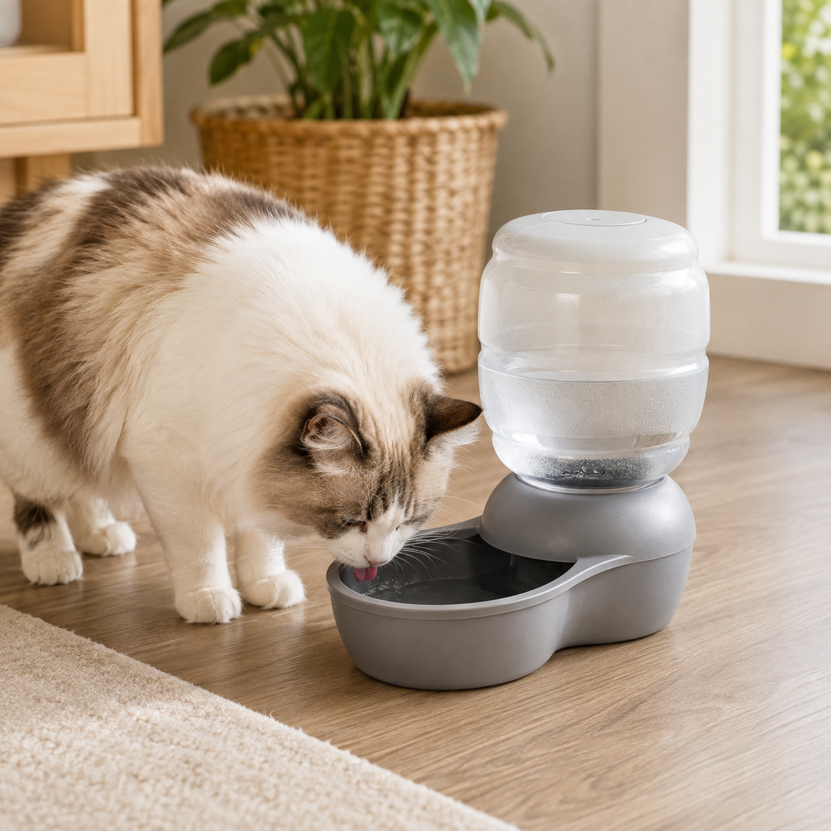 Automatic Gravity Pet Waterer(512 fl oz)