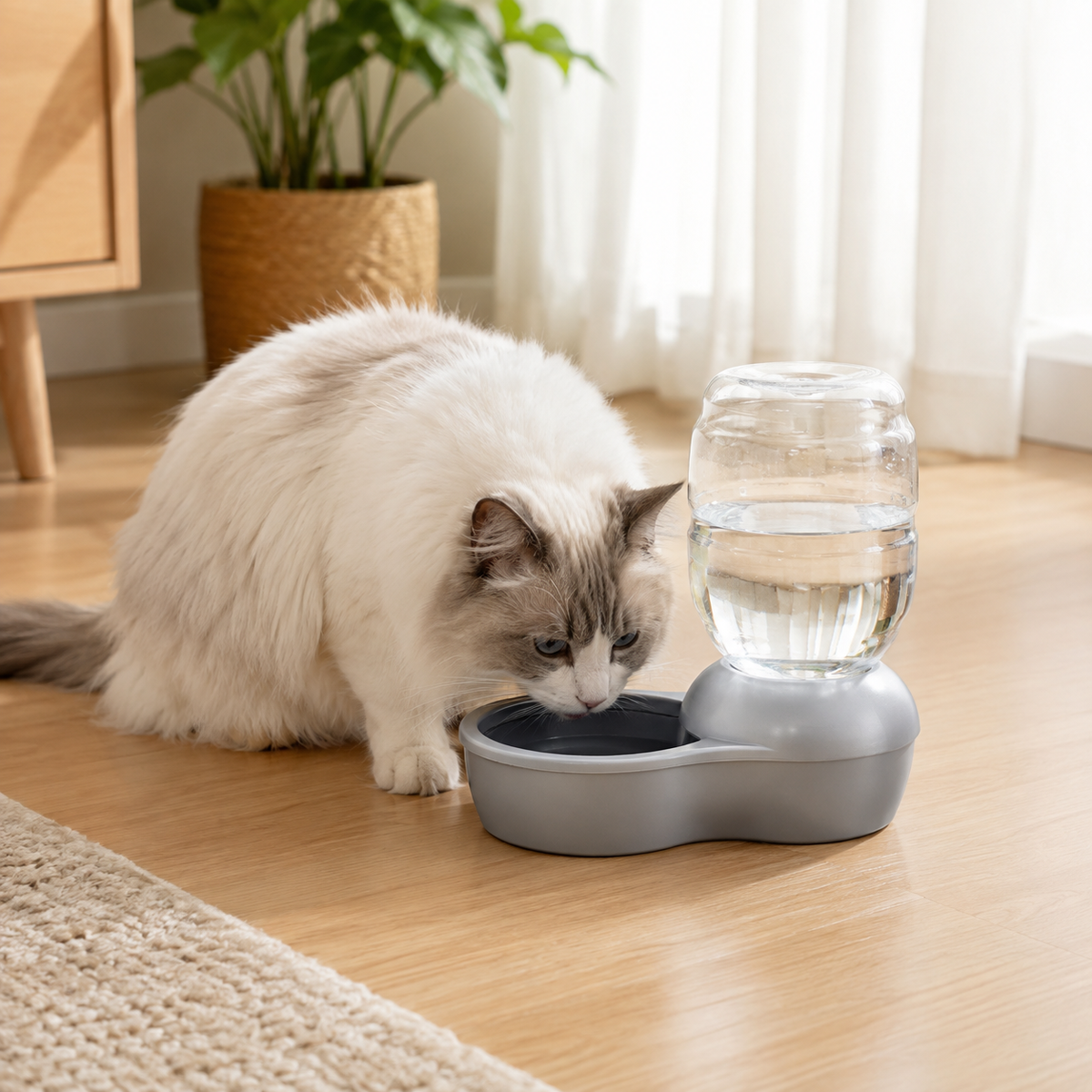 Automatic Gravity Pet Waterer(512 fl oz)